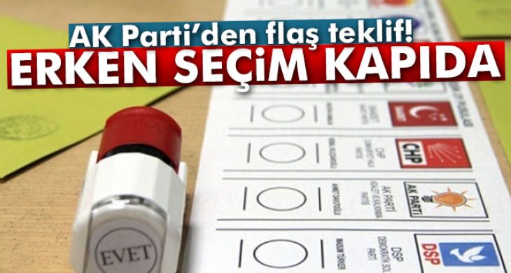 AK Parti’den öneri: 3 yılda 3 seçim