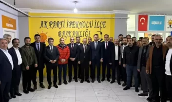 AK Parti İpekyolu İlçe Başkanlığı’nın yeni binasının açılışı törenle yapıldı