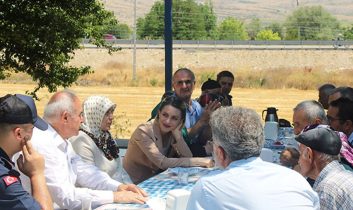 Kaymakam Nayman, 45 yıllık evlilerle bir araya geldi