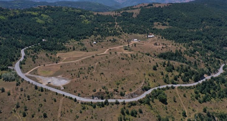 Mesudiye’de grup yol asfaltlandı