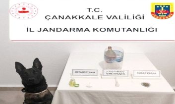 Çanakkale jandarmasından uyuşturucuya geçit yok