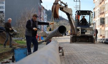 Altınordu Şahincili’de 40 yıllık içme suyu hattı yenilendi