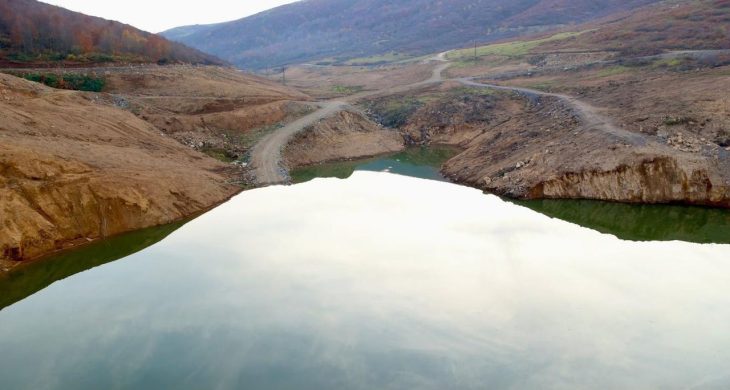 Korgan Barajı’nda su tutumuna başlandı
