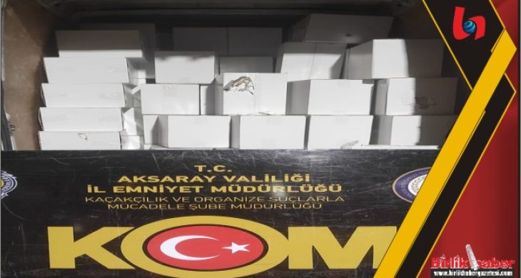 2 Milyon Makaron Ele Geçirildi