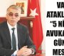 “ 5 Nisan Avukatlar Günü“ Mesajı