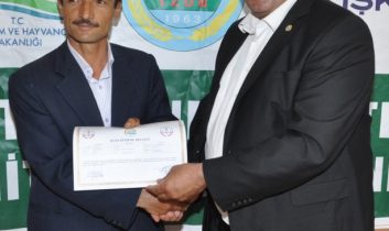 Aksaray’da 260 Çobana Sertifika Verildi