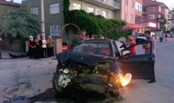 Aksaray’da Otomobiller Çarpıştı: 5 Yaralı