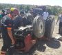 Aksaray’da Traktör Devrildi: 2 yaralı