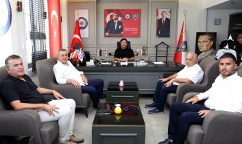 FTSO yönetim, Emniyet Müdürü Salih Murat Kara’yı ziyaret etti