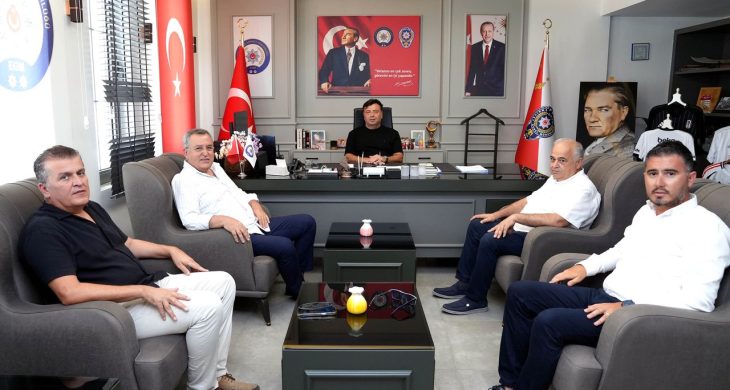 FTSO yönetim, Emniyet Müdürü Salih Murat Kara’yı ziyaret etti