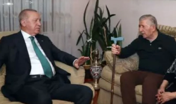 Erdoğan’dan Köksal Toptan’a geçmiş olsun ziyareti