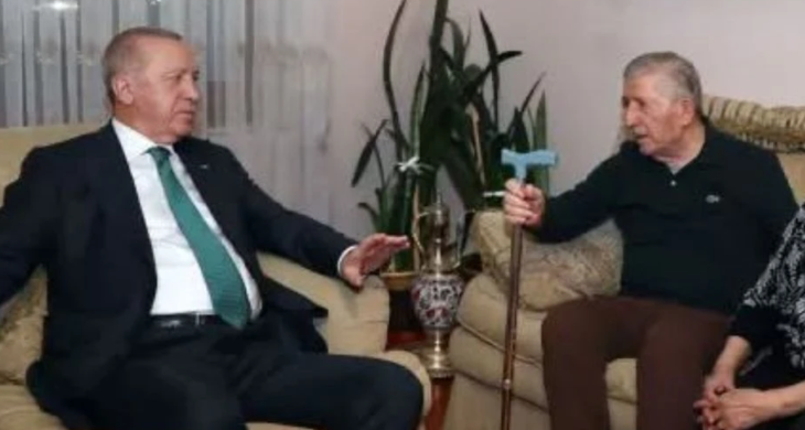 Erdoğan’dan Köksal Toptan’a geçmiş olsun ziyareti