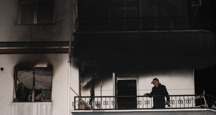 Ankara’da apartman dairesinde patlama: Bir kişi yaralı