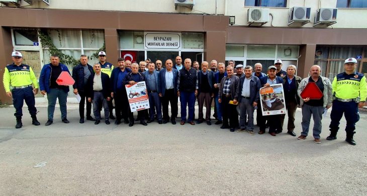 İl Jandarma ve Beypazarı jandarmadan ortak çalışma