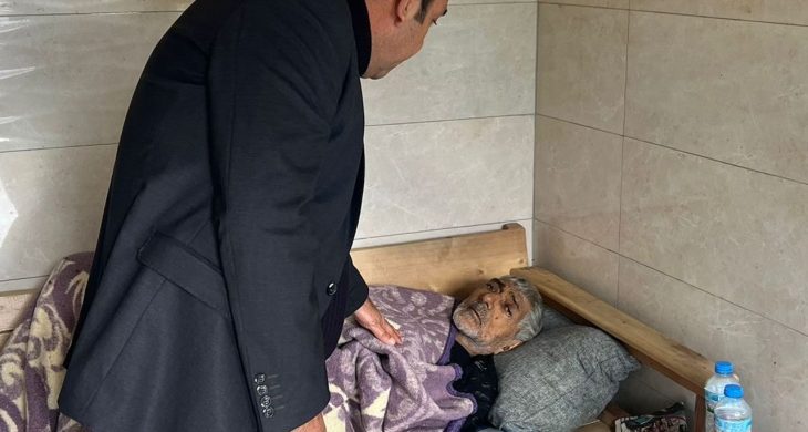 BBP Ortaca’dan 80 yaşındaki Musa Amca’ya şefkat desteği