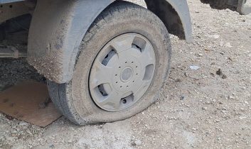 Beypazarı’nda çok sayıda aracın lastiği kesildi