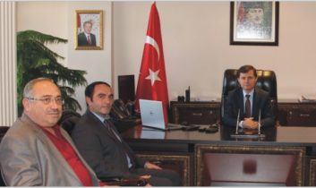 Gazeteciler Birliği’nden Emniyet Müdürü Hüner’e ziyaret