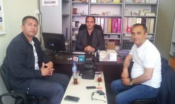 Aksaray Kültür ve Turizm Müdürü Gazetemizi ziyaret etti