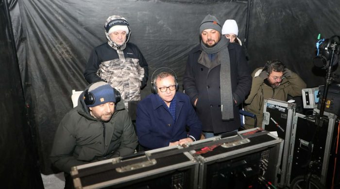 Kars Valisi Ziya Polat’tan “Veliaht” dizisi setine ziyaret