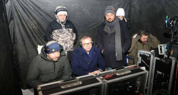 Kars Valisi Ziya Polat’tan “Veliaht” dizisi setine ziyaret