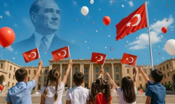 Atatürk’ün armağanı 23 Nisan, coşkuyla kutlanıyor