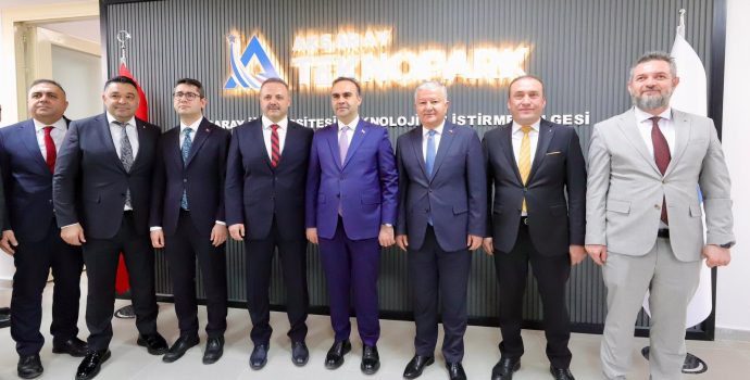 Aksaray Teknopark ve Milli Teknoloji  Atölyesi Bakan Kacır’ın katılımıyla açıldı