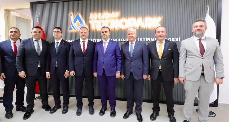 Aksaray Teknopark ve Milli Teknoloji  Atölyesi Bakan Kacır’ın katılımıyla açıldı