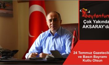 24 Temmuz Gazeteciler ve Basın Bayramı Kutlu Olsun