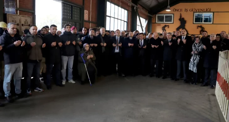263 maden şehidimiz dualarla anıldı