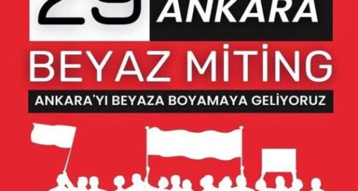29 Mayıs’ta Ankara’yı Beyaza Boyamaya Gidiyoruz
