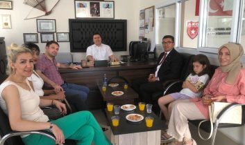 Gelecek Partisi İş Adamı Bahattin Yücel’i Ziyaret etti