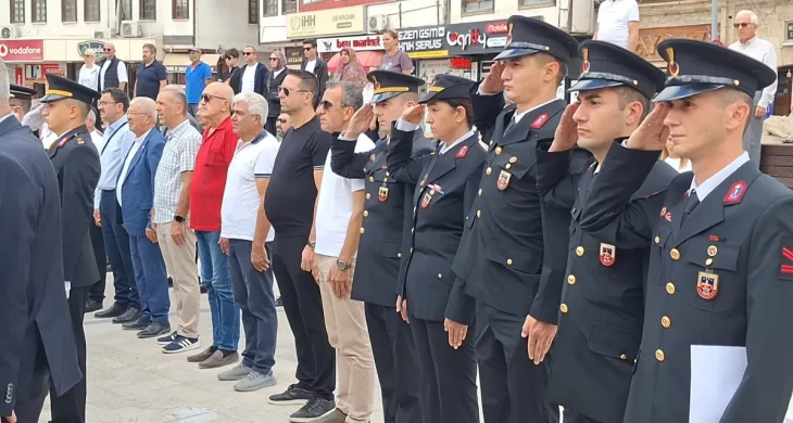 30 Ağustos Zafer Bayramının 104. Yıl dönümü törenle kutlaması