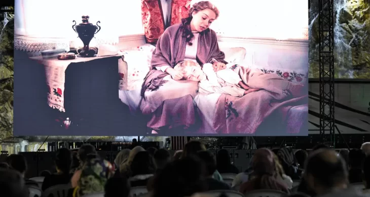 30 Ağustos Zaferi anısına “Veda” filmi Keçiören’de dev ekranda izletildi