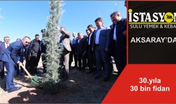 30.yıla 30 bin fidan