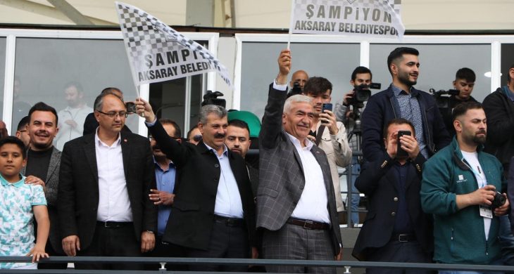 Altınsoy “Aksaray Belediyespor için Kompleks bir stadyum yapılacağı müjdesini verdi