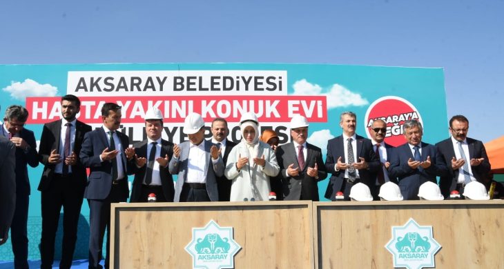 AK Parti Grup Başkanvekili  Aksaray’da Konukevi temel atma törenine katıldı