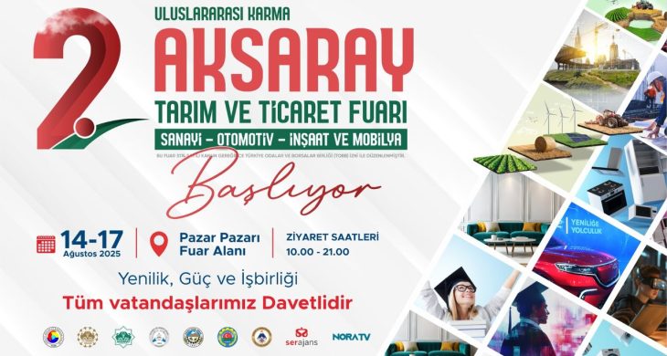 Tarım ve ticaretin kalbi Aksaray’da atacak