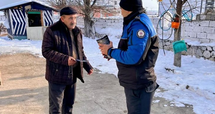 Kars Emniyetinden karbonmonoksit zehirlenmelerine karşı kapsamlı bilgilendirme gerçekleştirildi