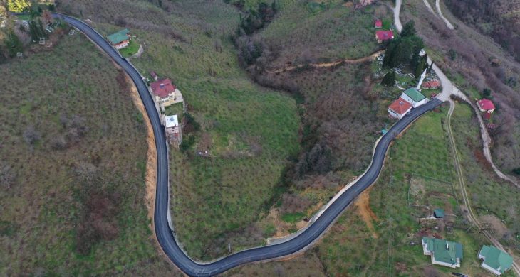 Orhaniye – Boztepe yolu asfaltlandı
