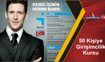50 Kişiye Girişimcilik Kursu