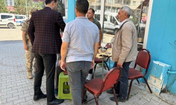 Kaymakam Mehmet Ali Semiz’den esnafa ziyaret: “Hayırlı işler, bereketli kazançlar”