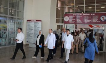 Başhekim Varol’dan saha odaklı mesai