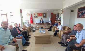 Beypazarı Kaymakamı Ünal Coşkun’dan AK Parti ilçe teşkilatına ziyaret