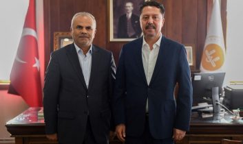 Belediye Başkanından yeni Müftüye ziyaret