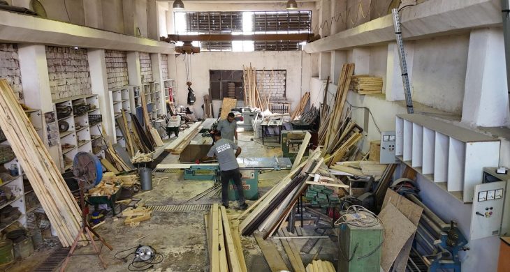 Kırıkkale Belediyesi park donanımlarını kendi üretiyor