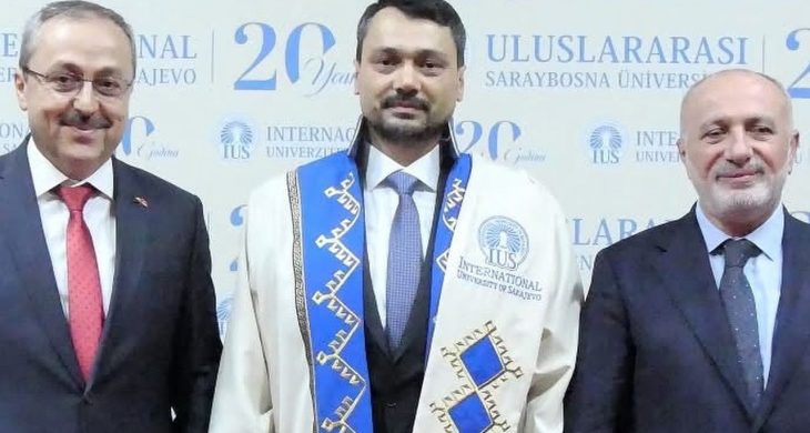 Uluslararası Saraybosna Üniversitesi’nde Bayrak Değişimi