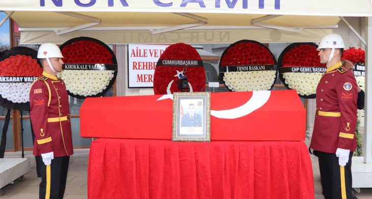 Şehit Uzman Çavuş Arif Özdemir’e son veda