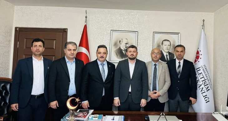 TİMBİR heyeti, Antalya iletişim başkanlığı’nı ziyaret etti