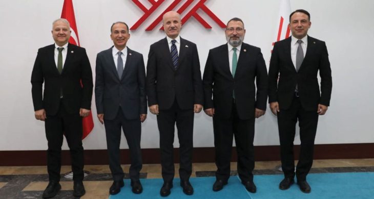 SDÜ Yönetiminden YÖK Başkanı Özvar’a ziyaret
