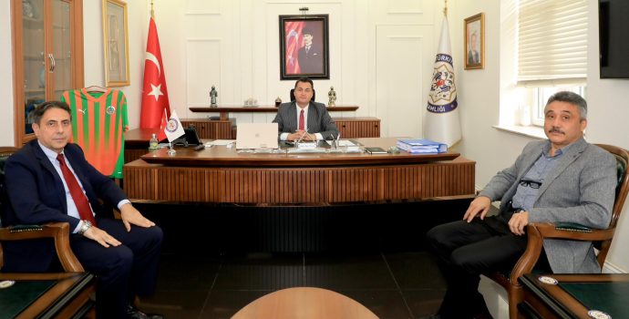 Aksaraylılar Platformundan Alanya Kaymakamı Öztürk’e Ziyaret